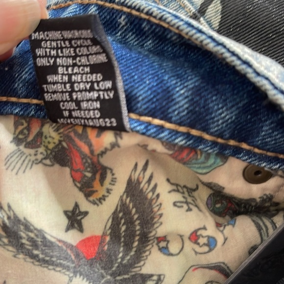 Ed Hardy Slim Fit Jeans 32 - Picture 11 of 11